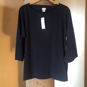 Chico’s dark blue blouse
